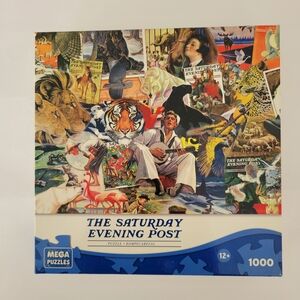 The Saturday Evening Post Mega Puzzle - Colorful Collage